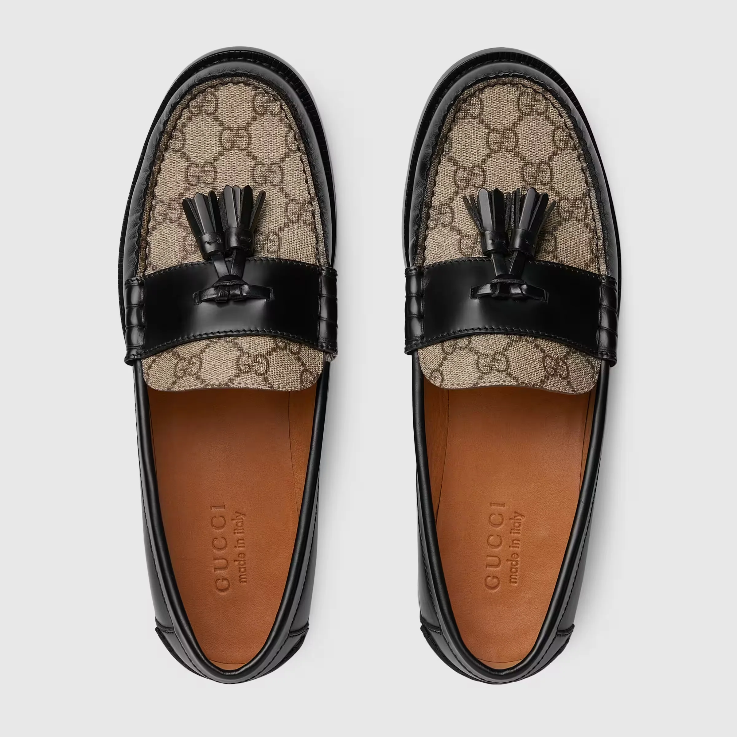 673817 17X30 1000 BLACK GUCCI MEN SHOES - Image 4