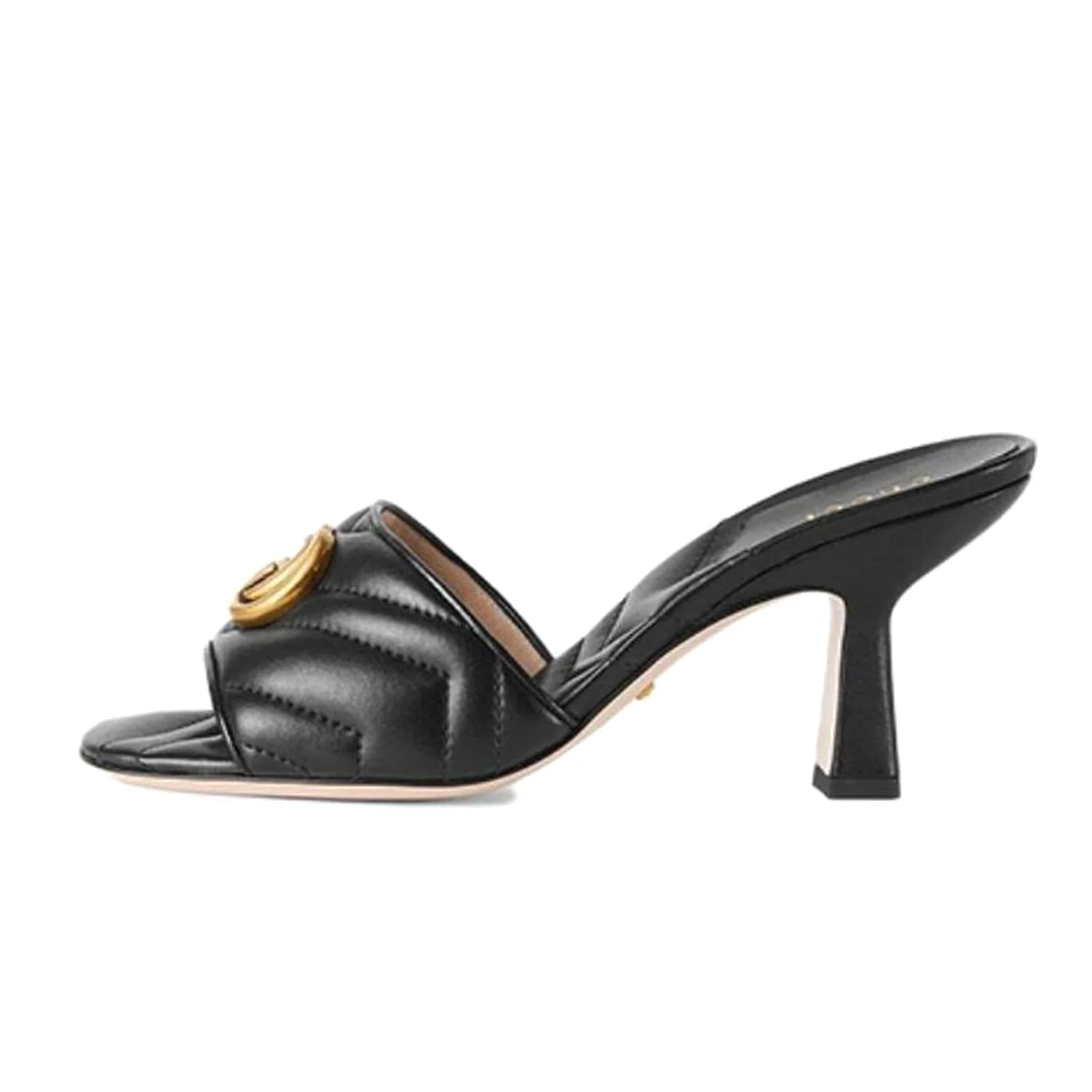 674839 BKO00 1000 BLACK GUCCI WOMEN SANDAL - Image 3