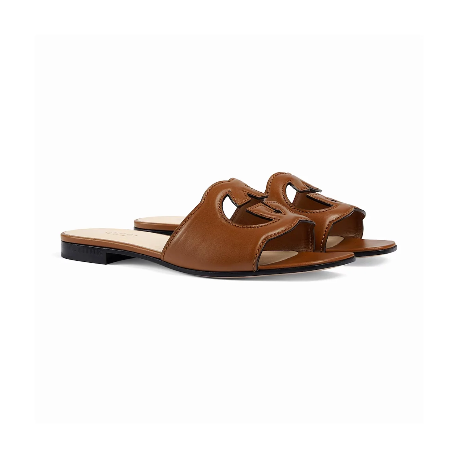 Gucci Women'S Slide Sandal With Interlocking G - Image 2