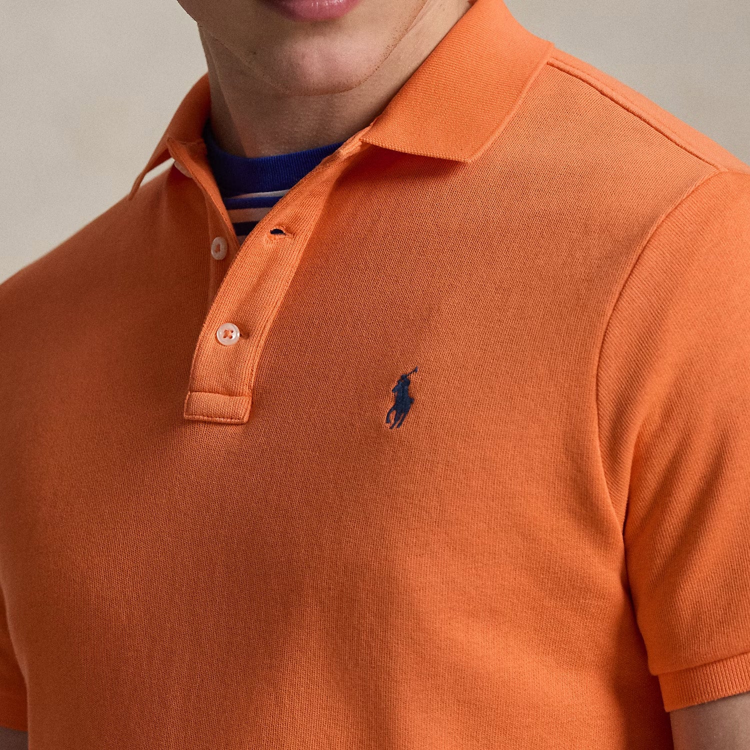French Terry Polo Shirt - Image 3