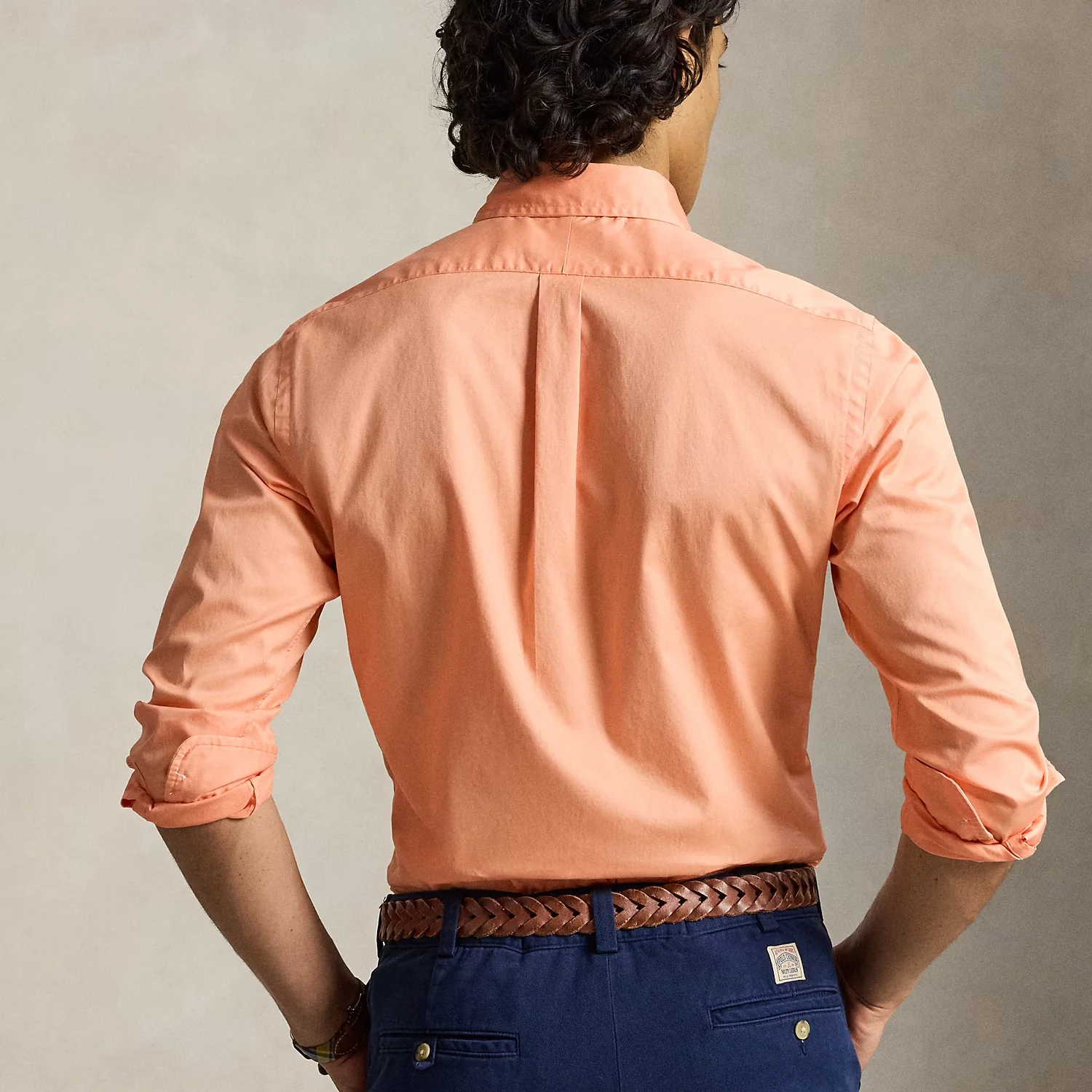 Custom Fit Featherweight Twill Shirt - Image 4