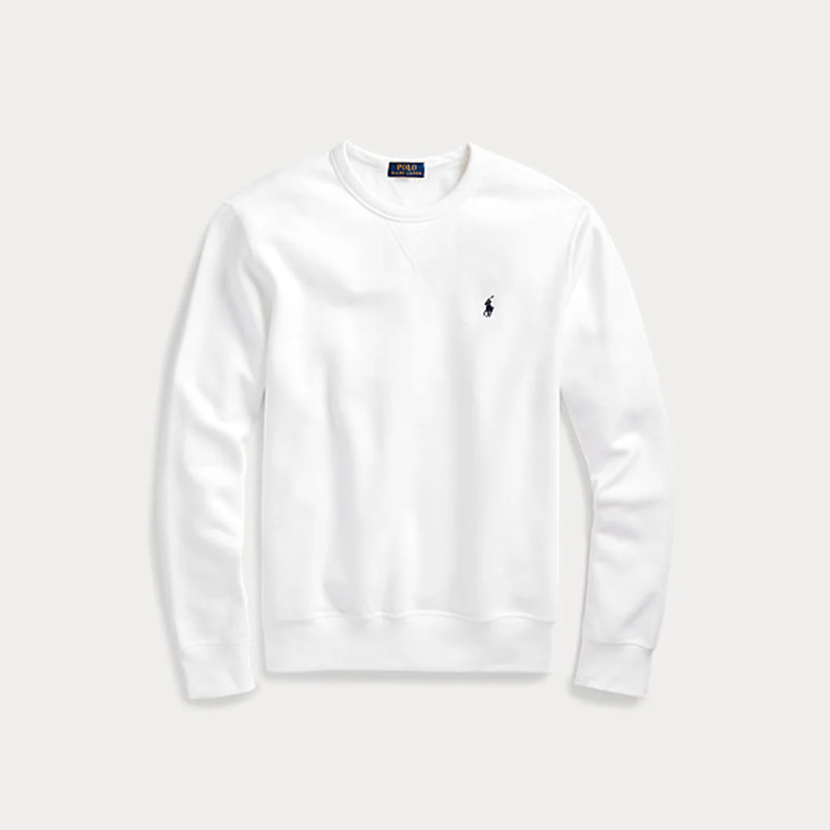710766772 WHITC RALPH LAUREN SWEATSHIRT MEN WHITE