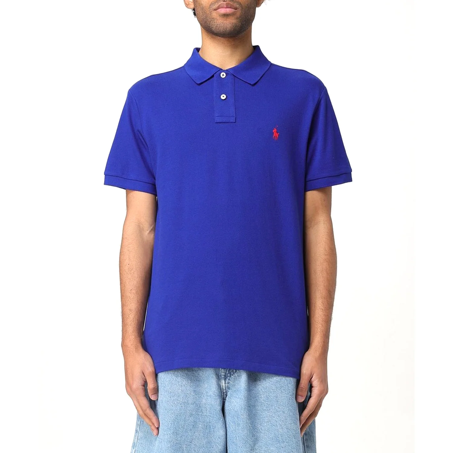 Slim Fit Mesh Polo Shirt  Polo Ralph Lauren