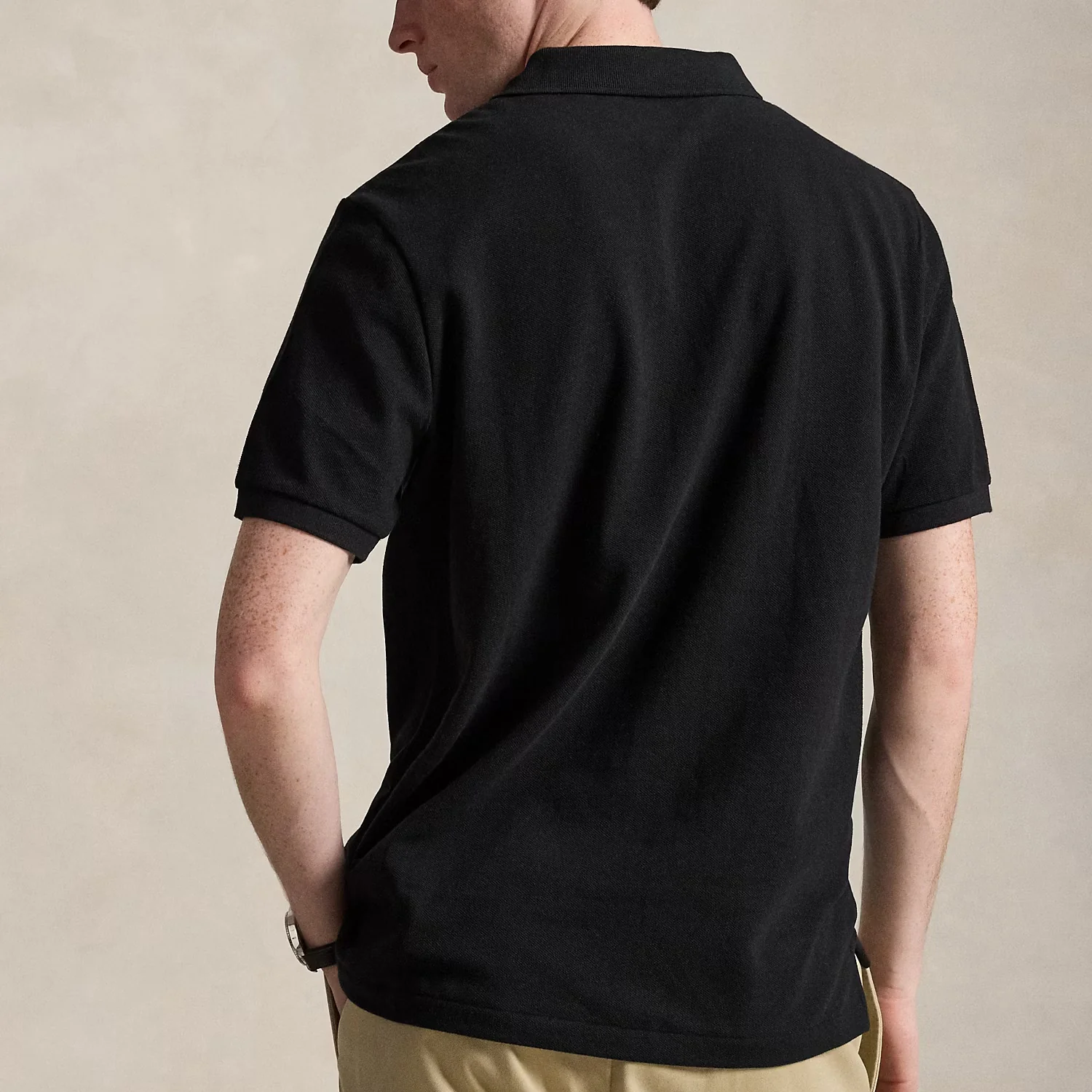Slim Fit Mesh Polo Shirt  Polo Ralph Lauren - Image 3