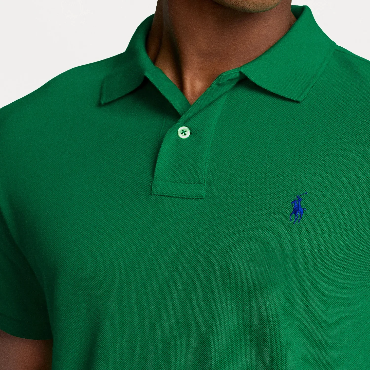 Slim Fit Mesh Polo Shirt  Polo Ralph Lauren - Image 3