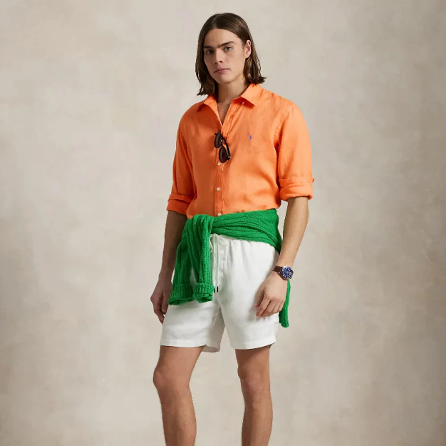 Polo Ralph Lauren - Custom Fit Linen Shirt - Image 3