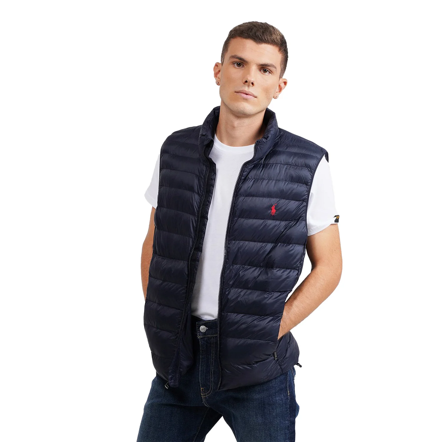 710810898 CLNVY RALPH LAUREN SLEEV LESS JACKET MEN NAVY - Image 2