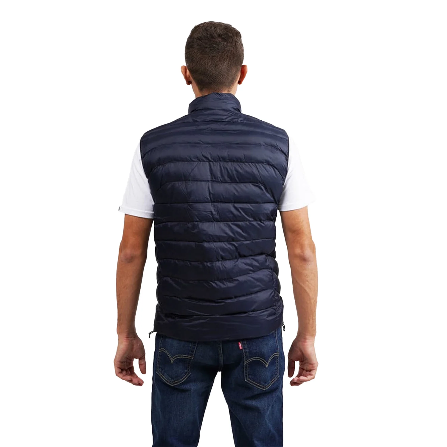 710810898 CLNVY RALPH LAUREN SLEEV LESS JACKET MEN NAVY - Image 3