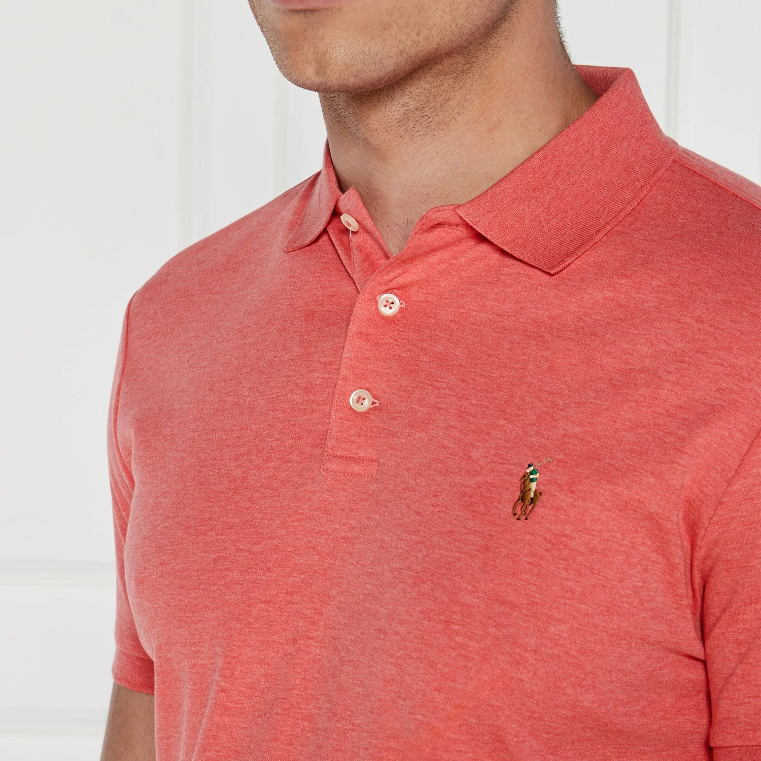 Slim Fit Mesh Polo Shirt  Polo Ralph Lauren - Image 3