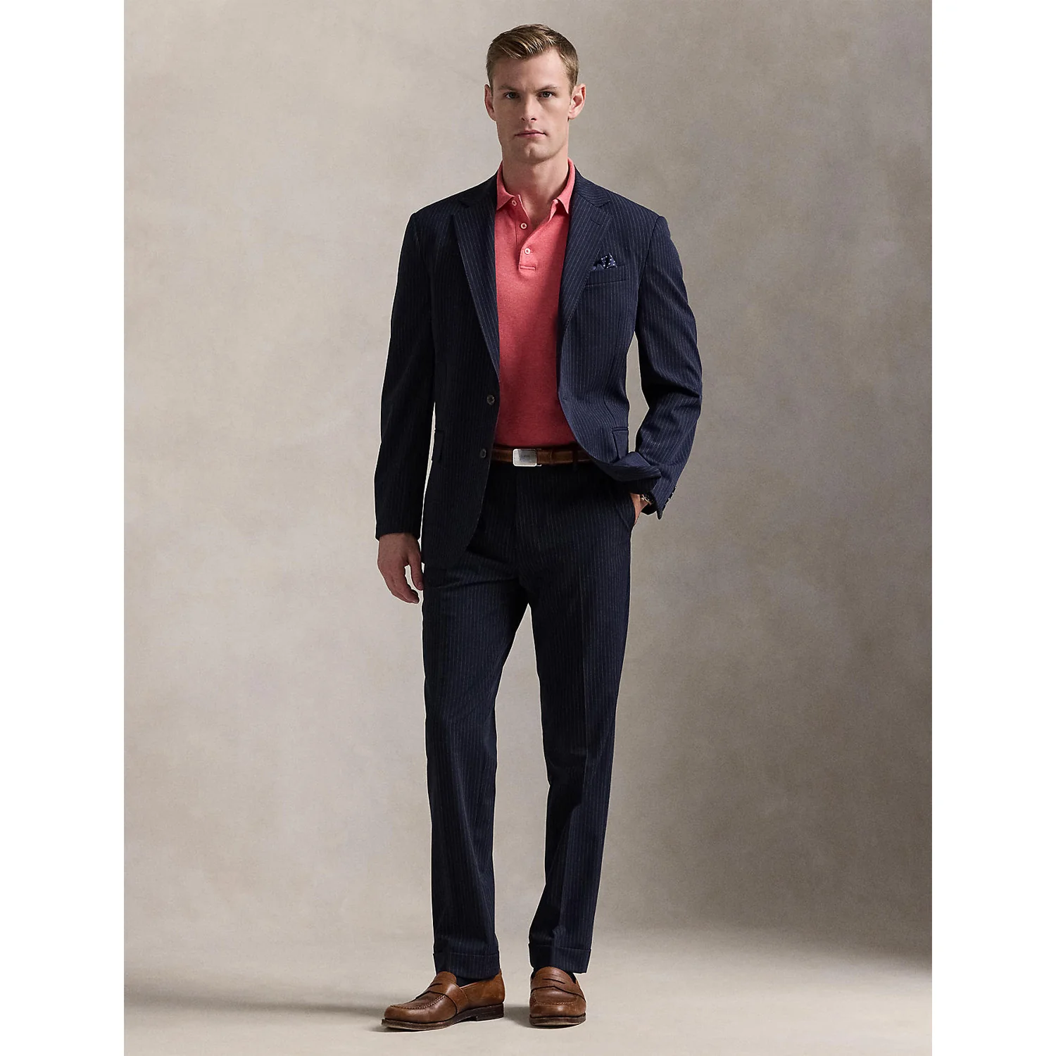 Slim Fit Mesh Polo Shirt  Polo Ralph Lauren - Image 4