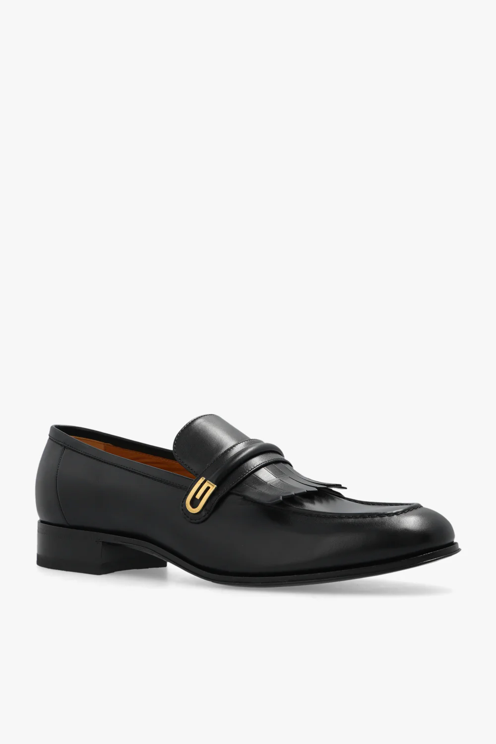 714680 06F00 1000 BLACK GUCCI MEN SHOES - Image 2