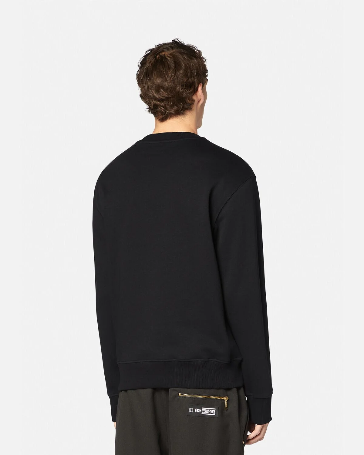 73GAIT11/CF00OG89 BLACK VERSACE MEN SWEATSHIRT - Image 5