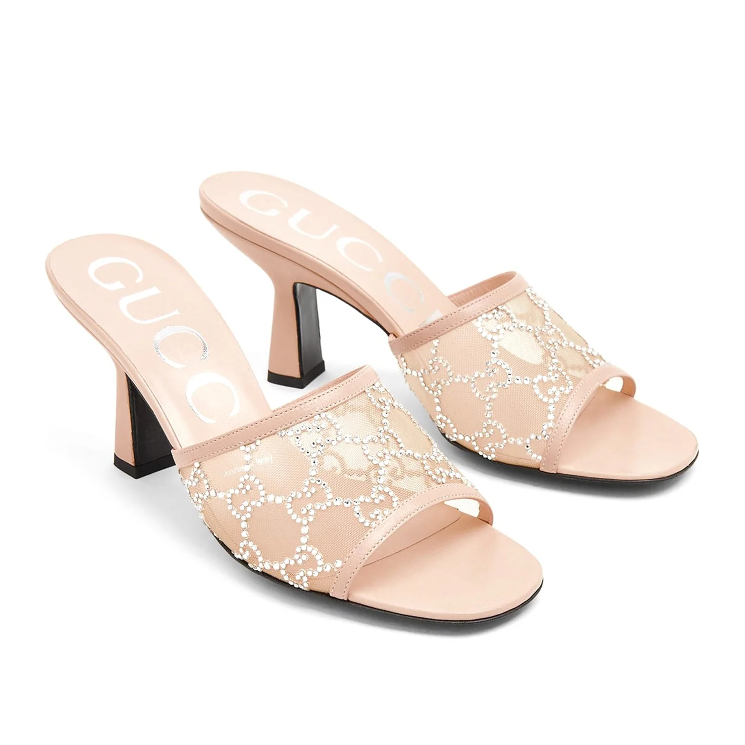 747245 F13 B09941 NUDE PINK GUCCI WOMEN SANDAL - Image 2
