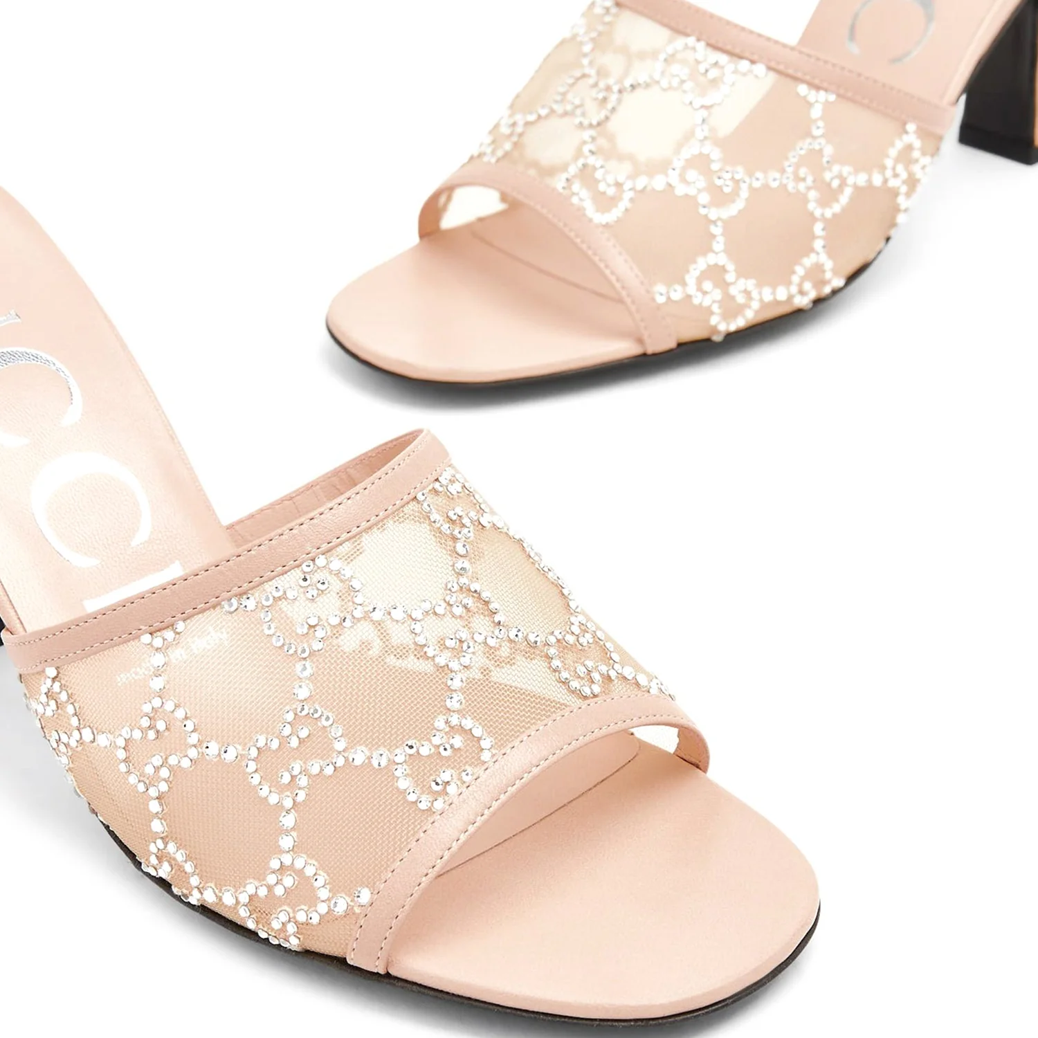 747245 F13 B09941 NUDE PINK GUCCI WOMEN SANDAL - Image 3