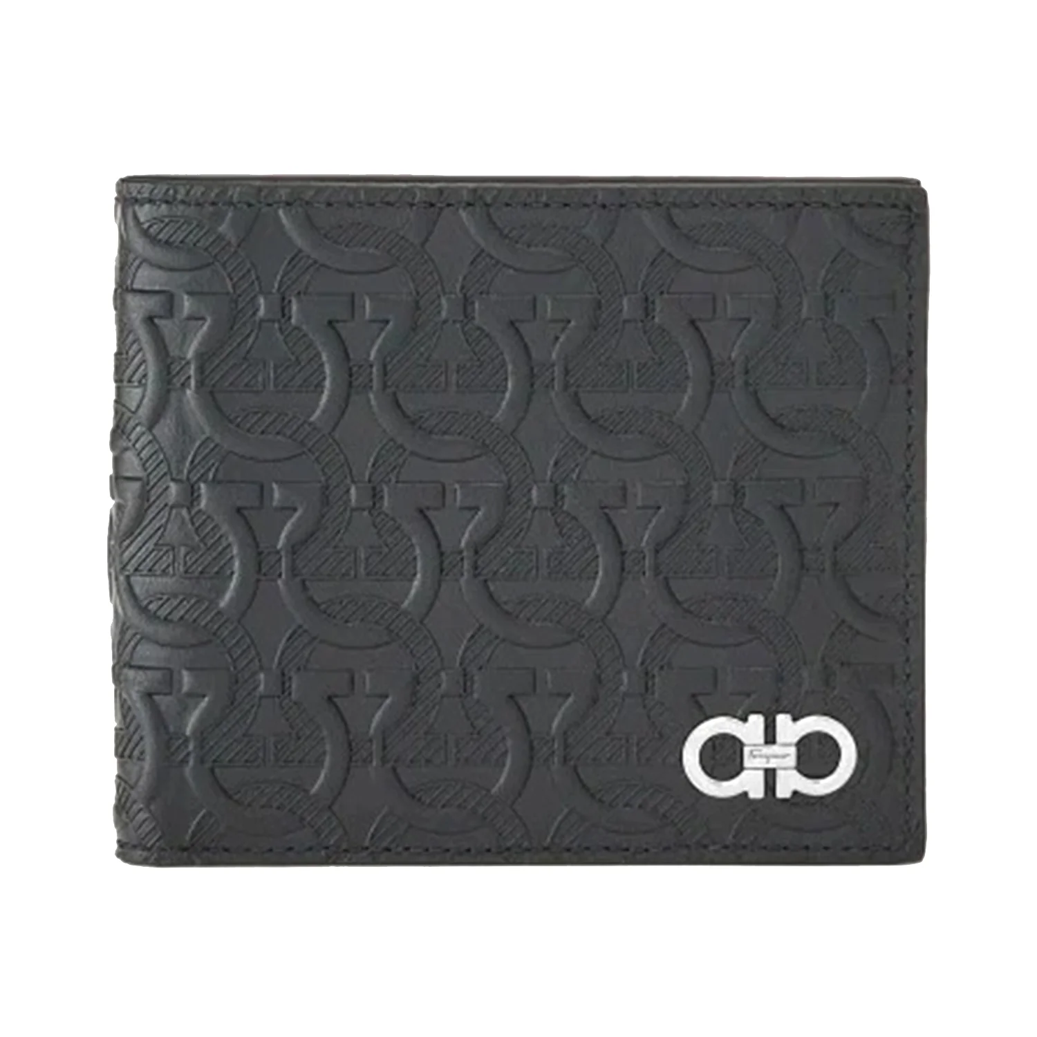 753600 001 FERRAGAMO BLACK MEN WALLET