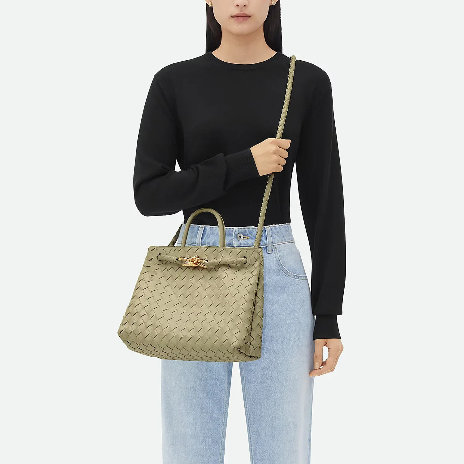 Bottega Veneta Andiamo Tote Bag - Image 4