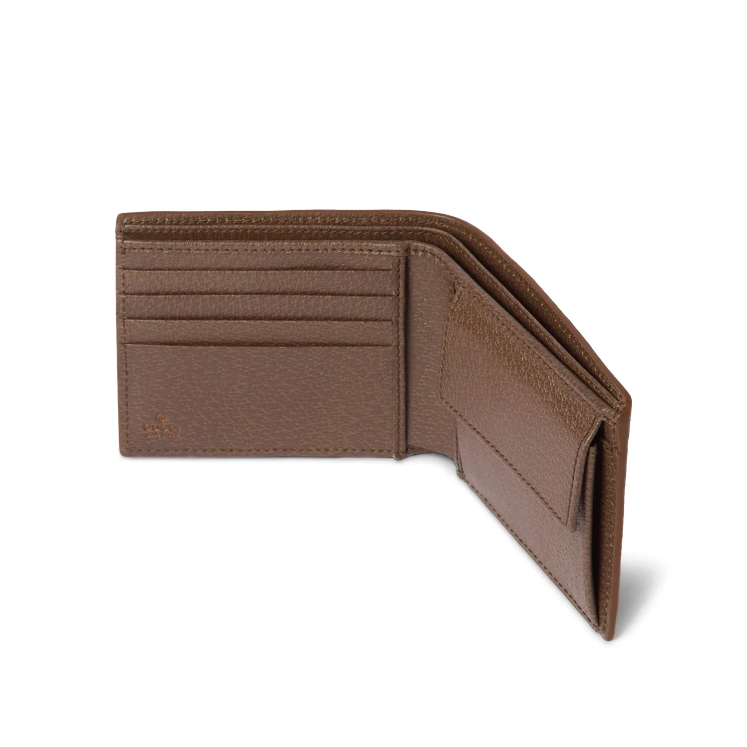 Gucci Brown Interior Gg Coin Wallet - Image 3