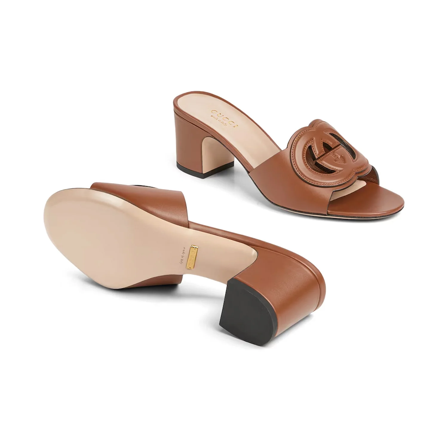 Gucci Slide Sandal With Interlocking G - Image 4