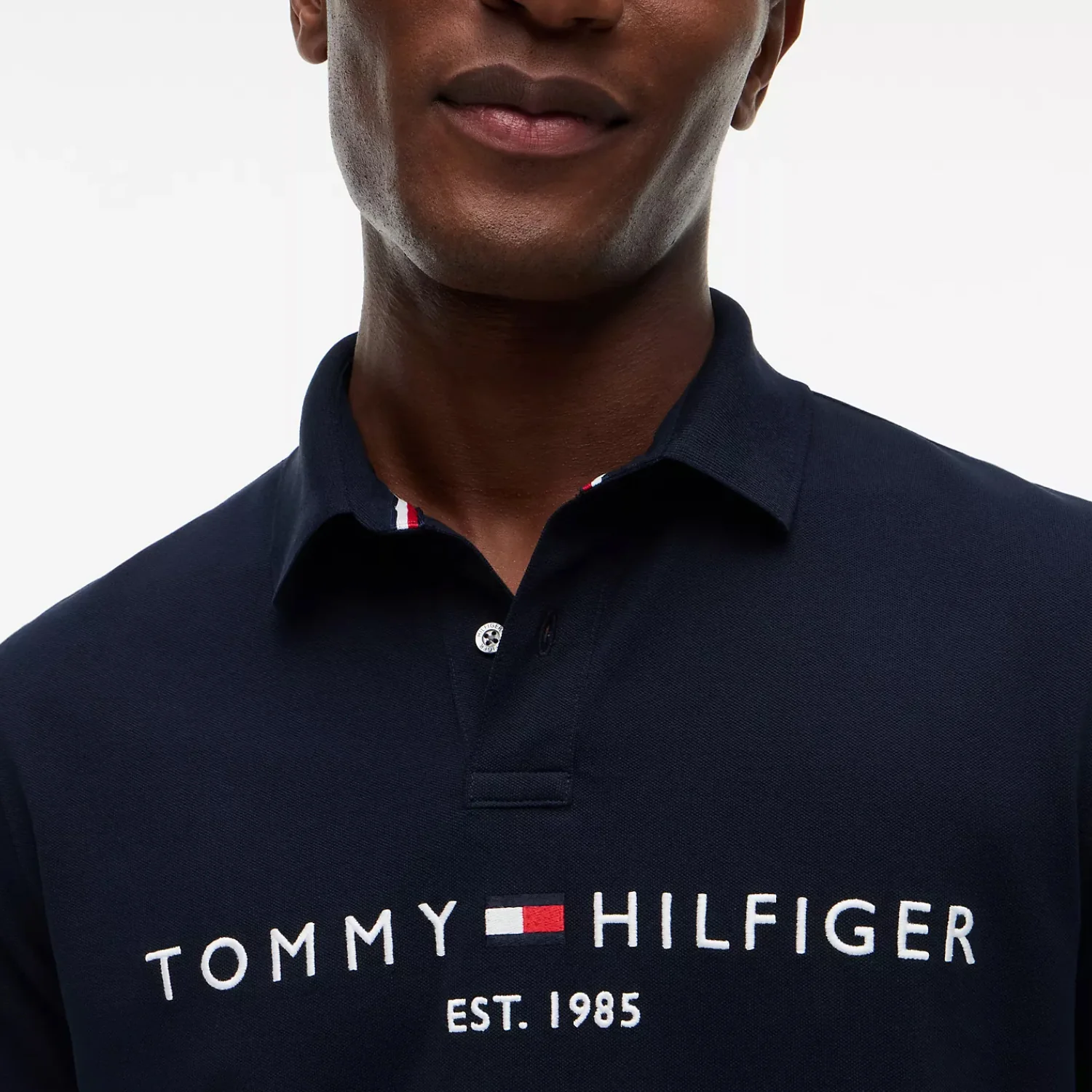 Th Embroidered Tommy Logo Polo - Image 2