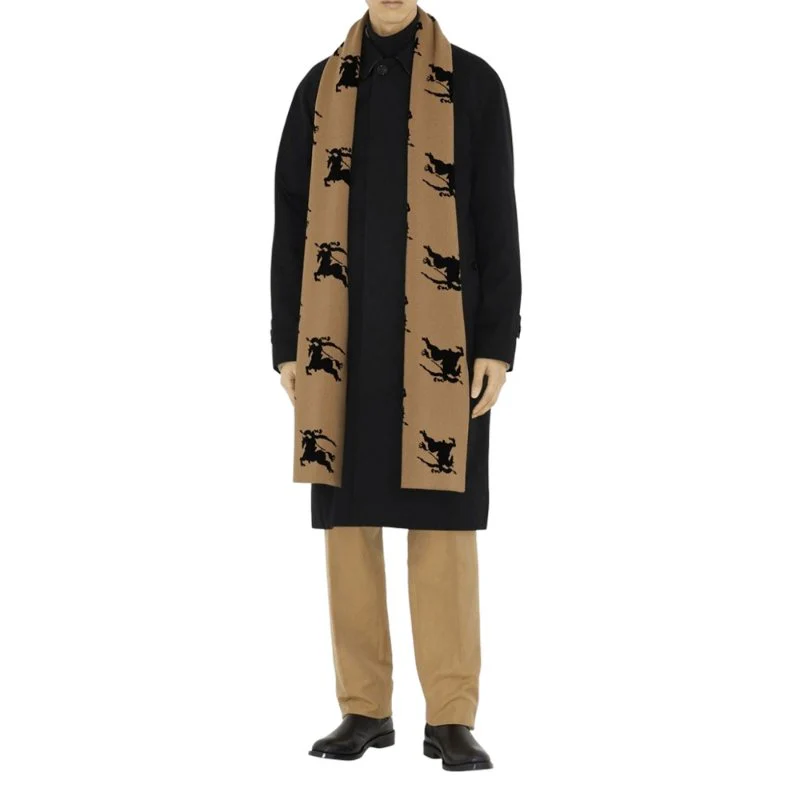 8072080 A1420 CAMEL BURBERRY SCARVE - Image 5