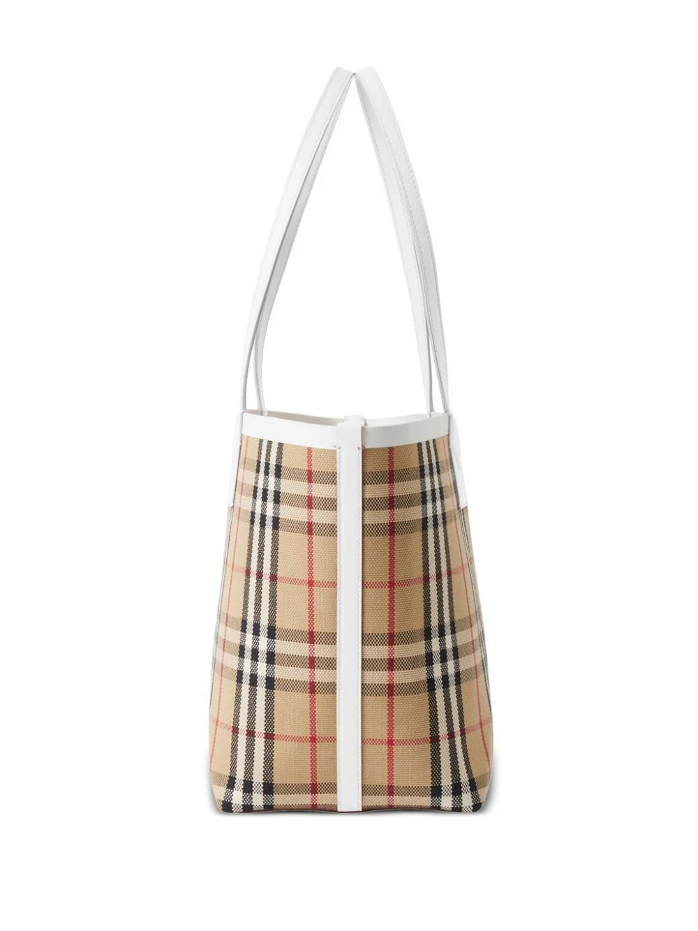 8072332 A1464 VINTAGE CHECK WHITE BURBERRY BAG - Image 3