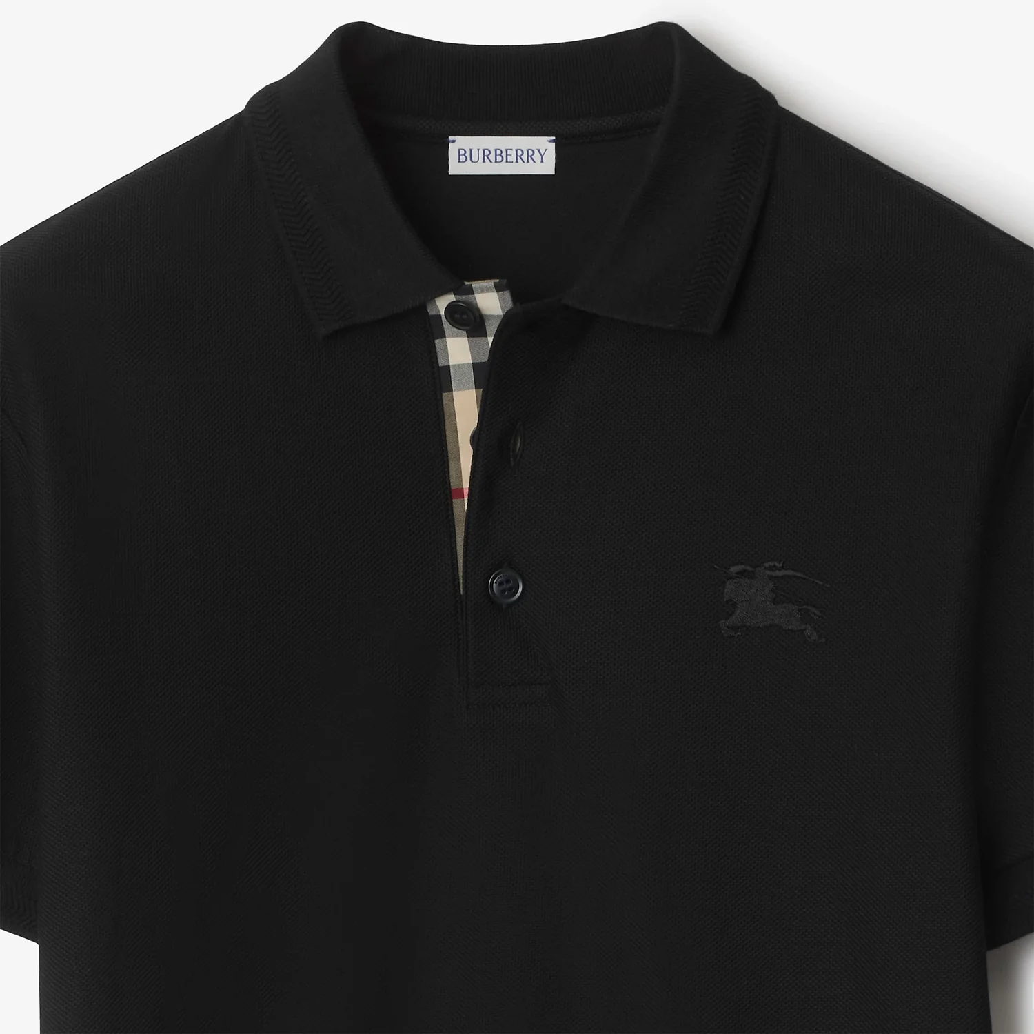 Burberry Cotton Polo Shirt - Image 2