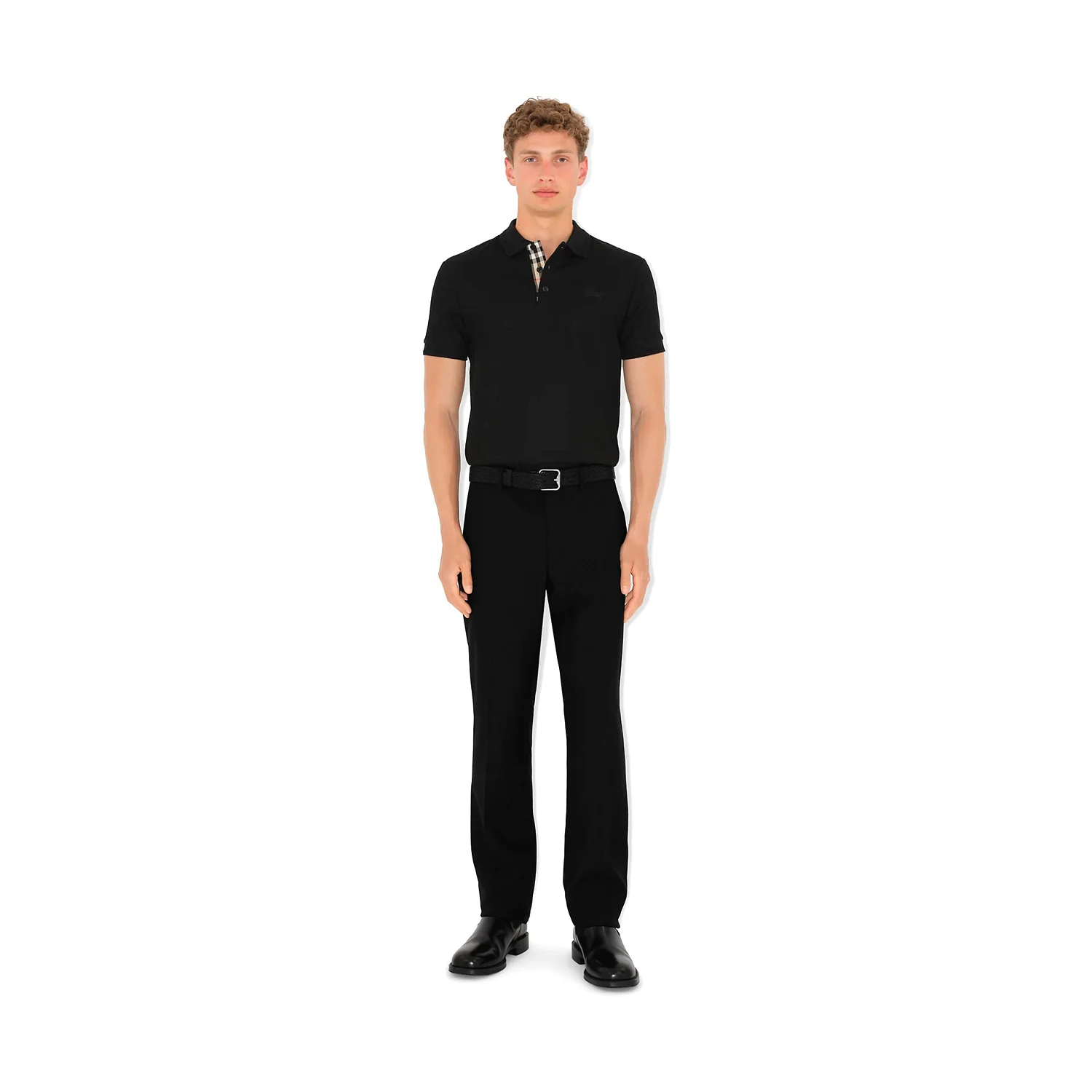 Burberry Cotton Polo Shirt - Image 3