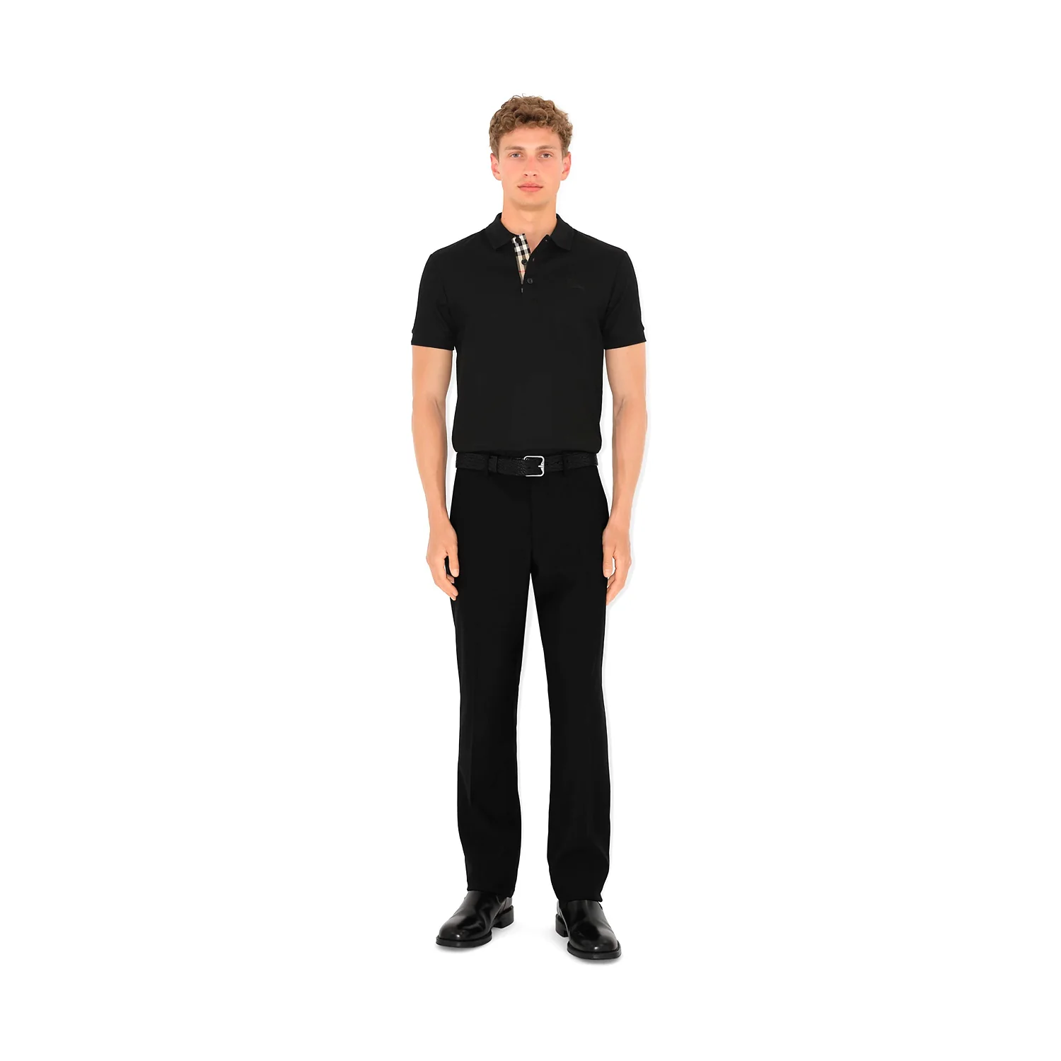 Burberry Cotton Polo Shirt - Image 4
