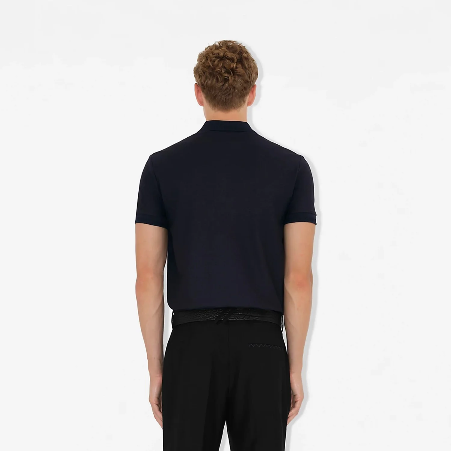 Burberry Slim Fit Cotton Polo Shirt - Image 4