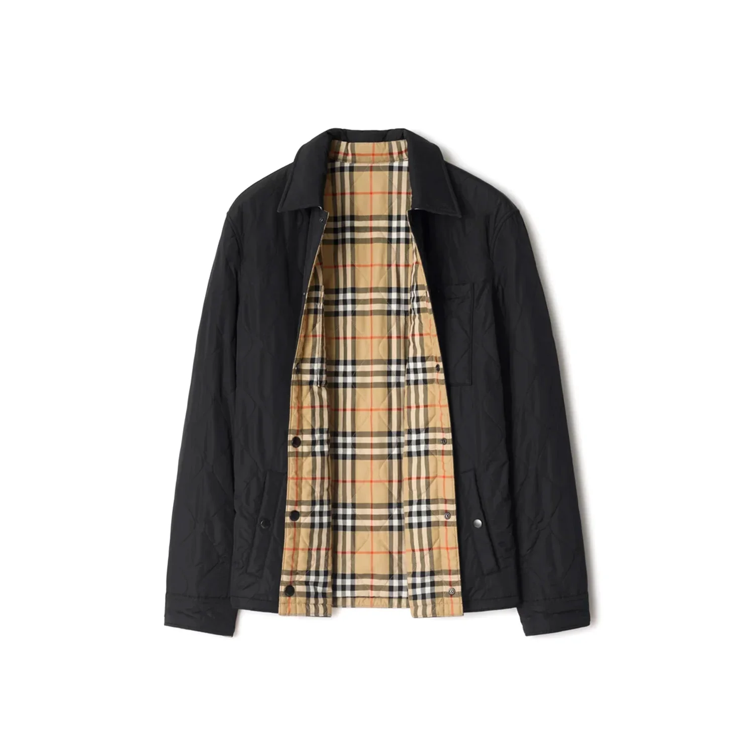 Burberry Reversible Quilted Nylon Overshirt - Image 4