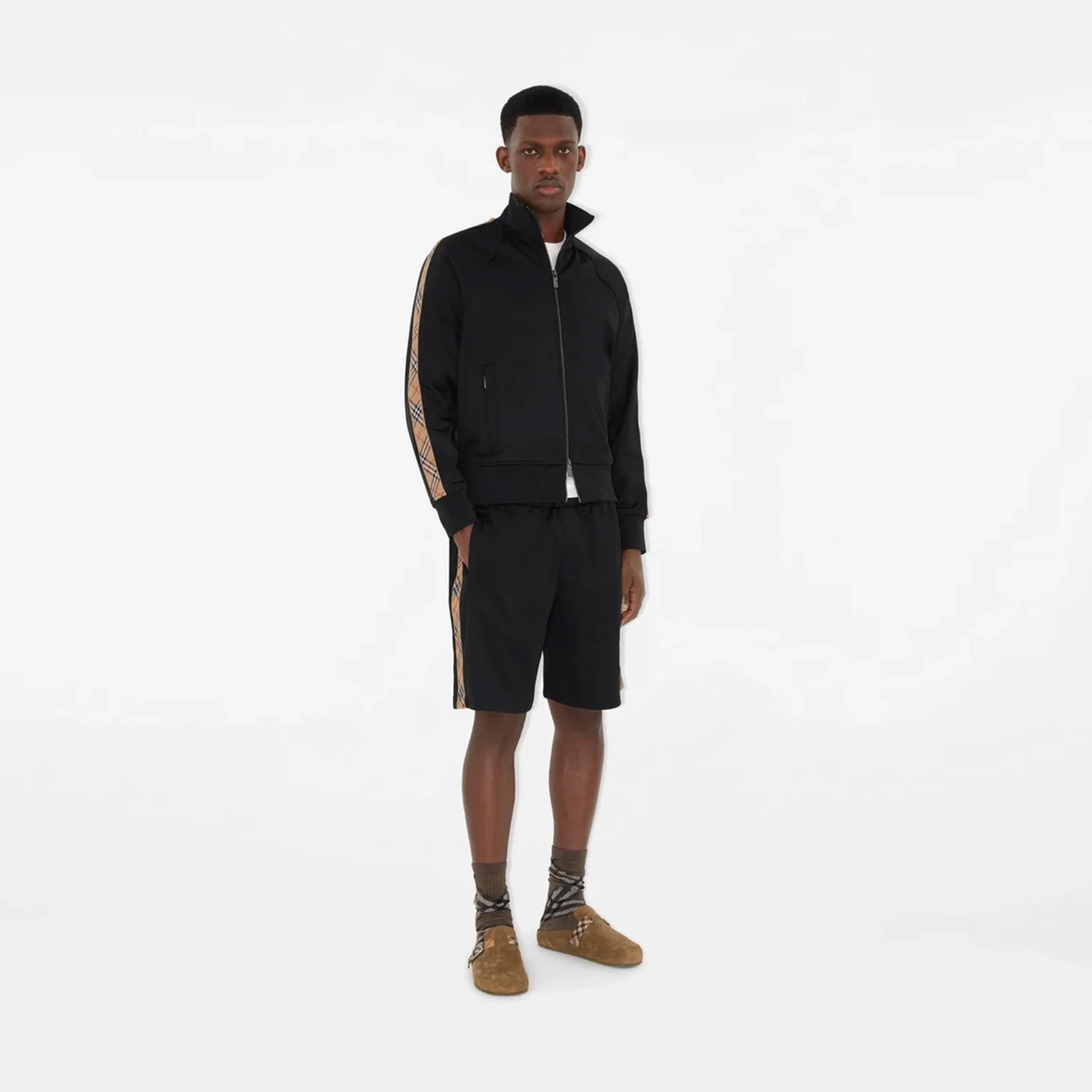 Burberry 8110563 Black Burberry Men Jacket - Image 2