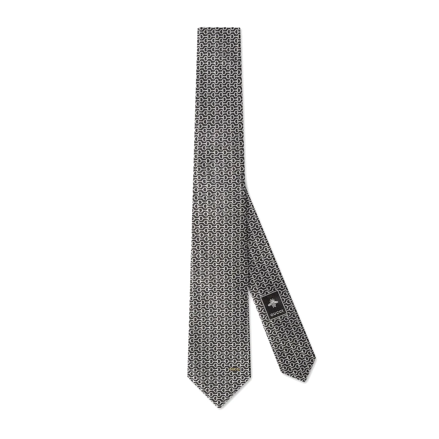 815997 4E009 1063 BLACK GUCCI MEN TIE