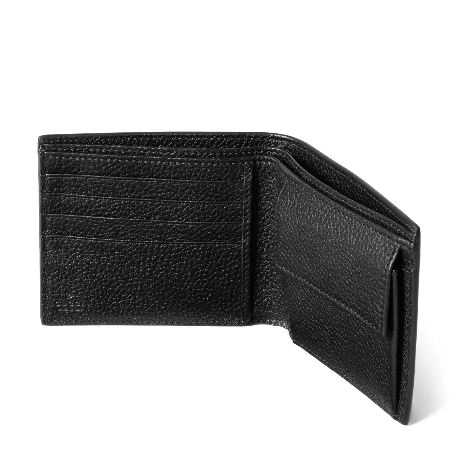 Gucci Logo Coin Wallet Green Interior - Image 4