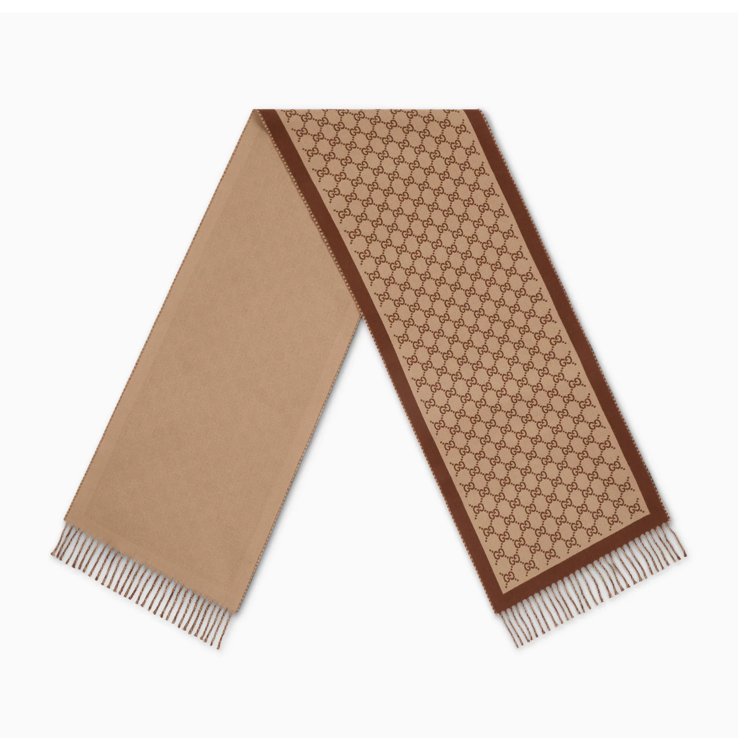 Gucci Gg Wool Scarf - Image 2