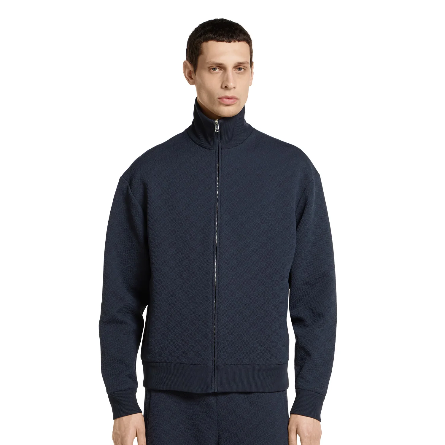 Gucci Gg Technical Jersey Zip Jacket - Image 2