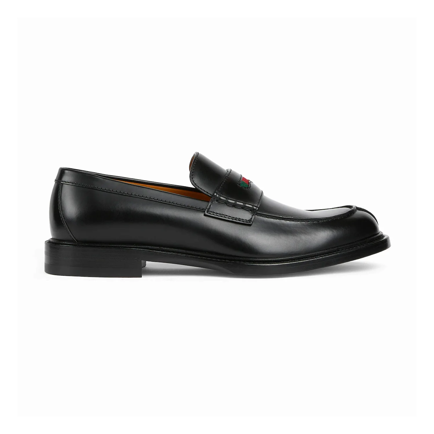 Gucci Men's Loafer With Web - Image 2