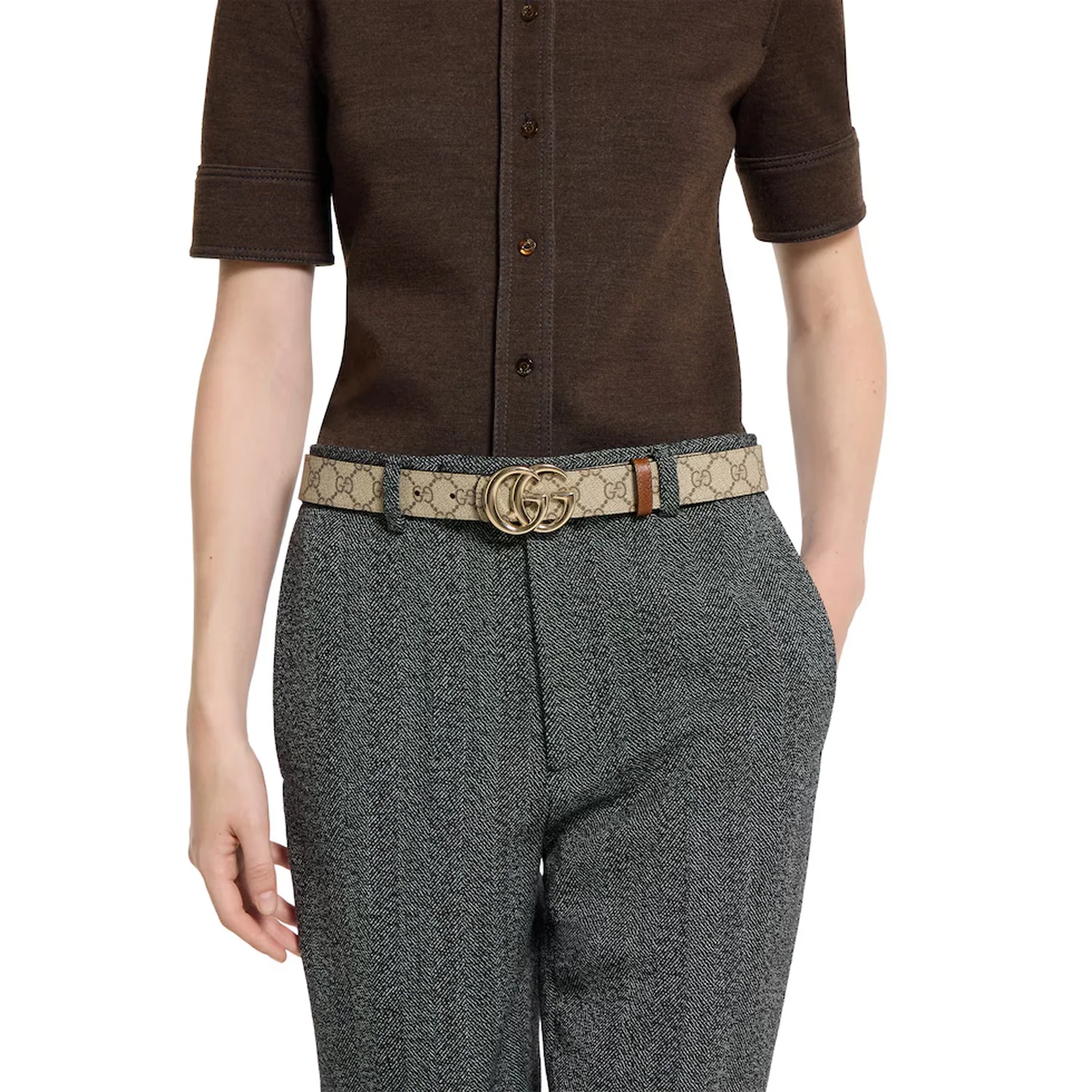 Reversible Gg Marmont Belt - Image 3