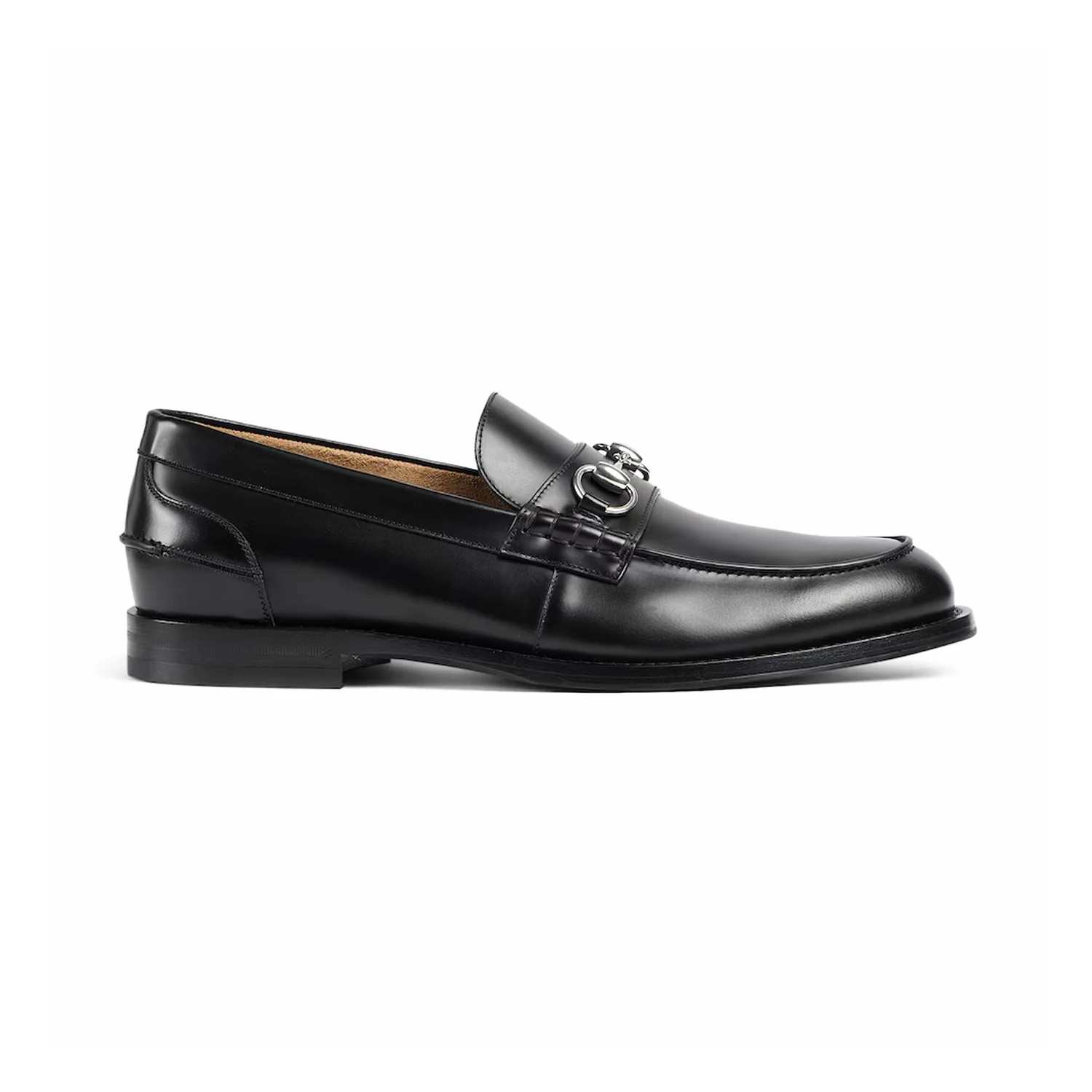 Gucci Signature Loafer With Horsebit Exudes Classic Loafer