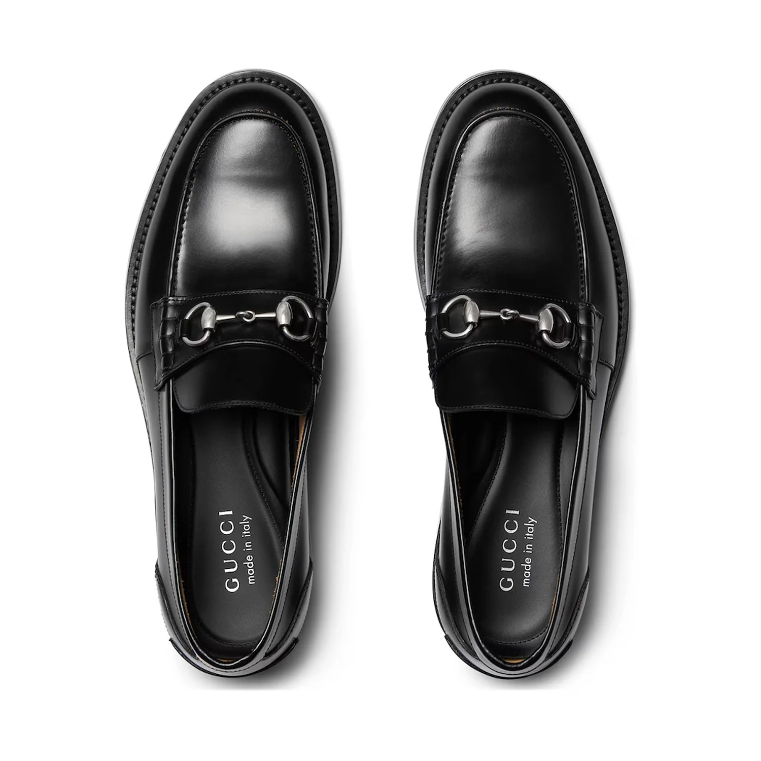 Gucci Signature Loafer With Horsebit Exudes Classic Loafer - Image 3