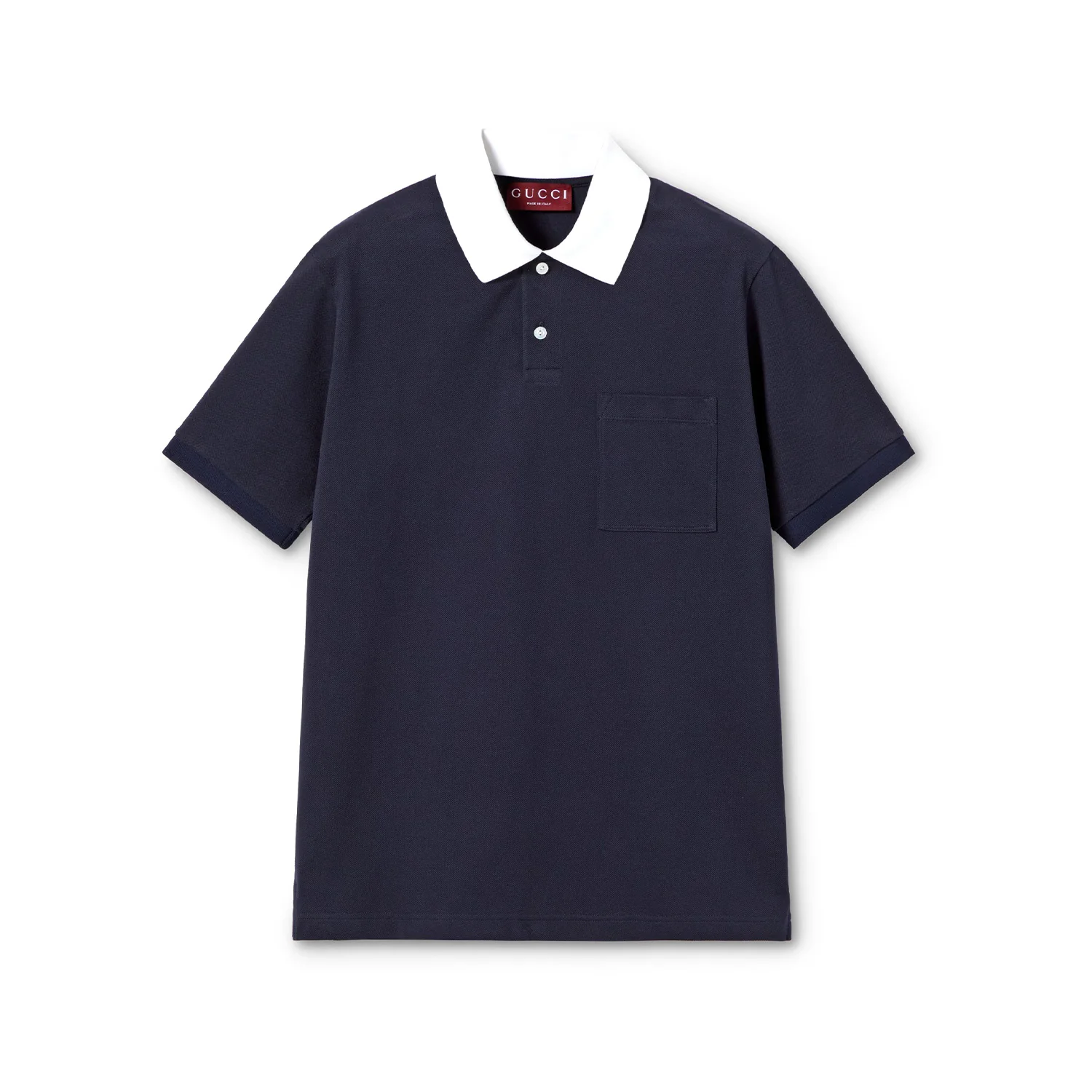Gucci Stretch Cotton Piquet Polo Shirt