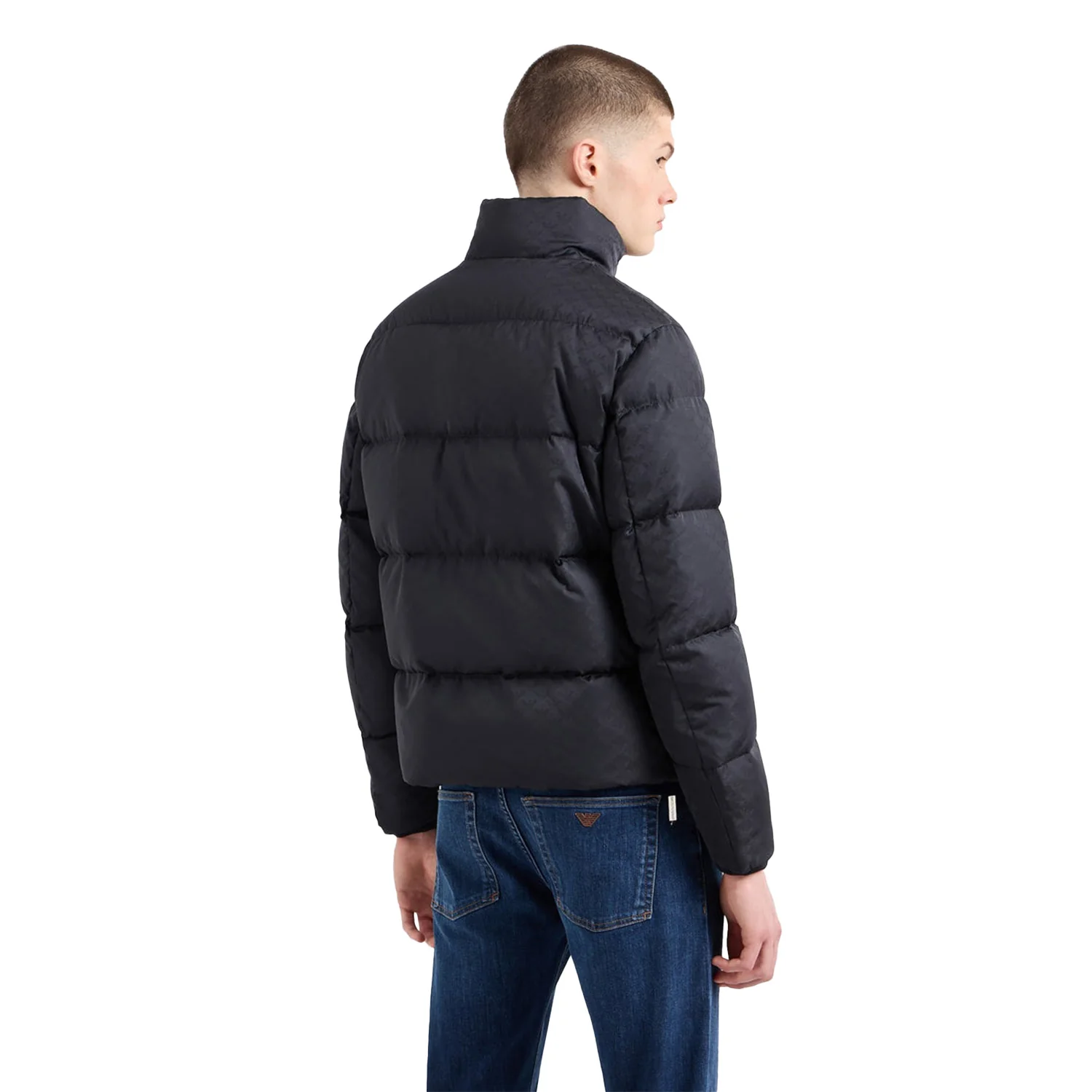8N1BN3 1NHQZ F976 NAVY/ JAQ.AQUI ARMANI JACKET - Image 4