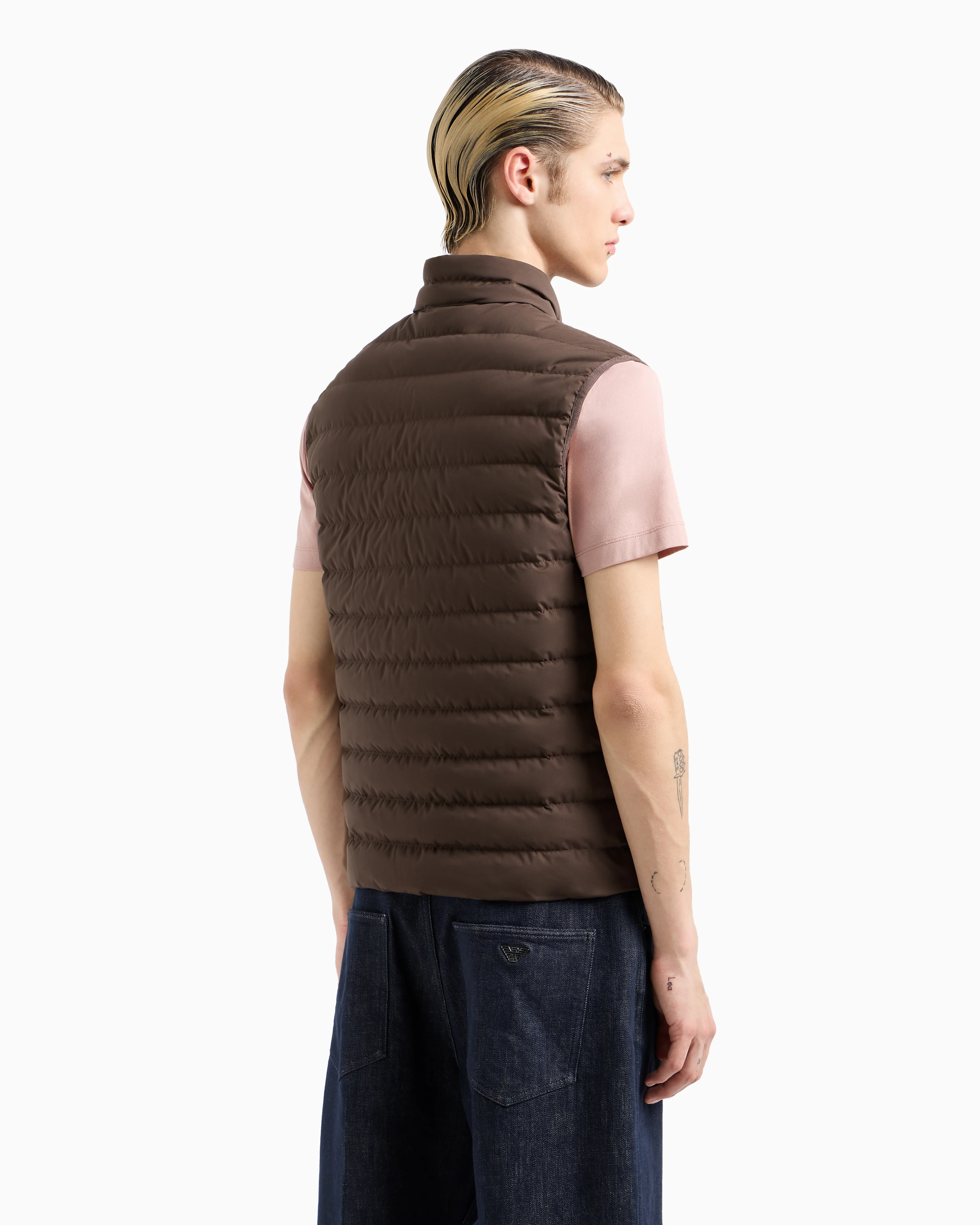 8N1BQ1 1NLRZ 05A6-VERDE MILITARE ARMANI GILET - Image 2