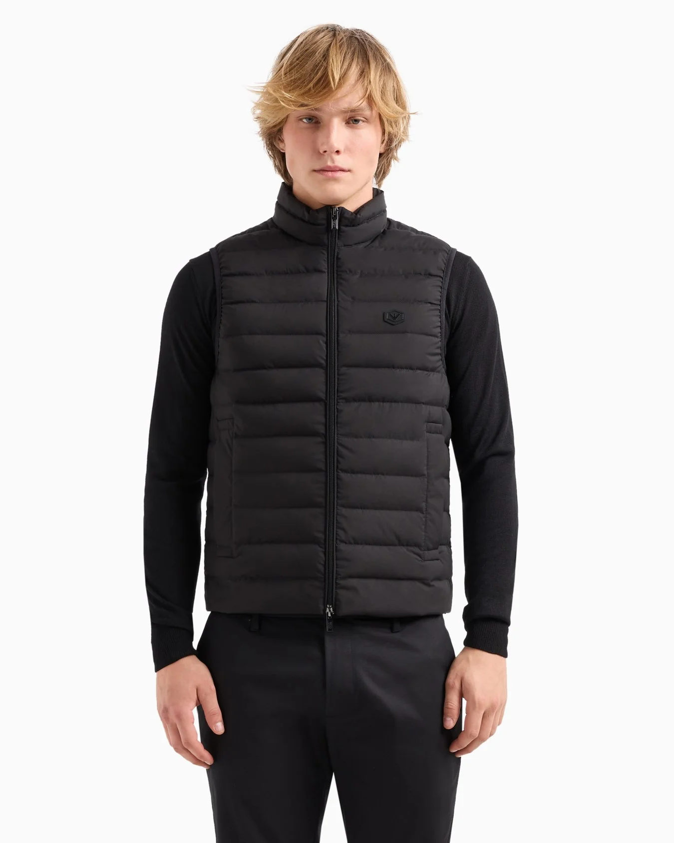 8N1BQ1 1NLRZ 0999-Nero ARMANI GILET - Image 3