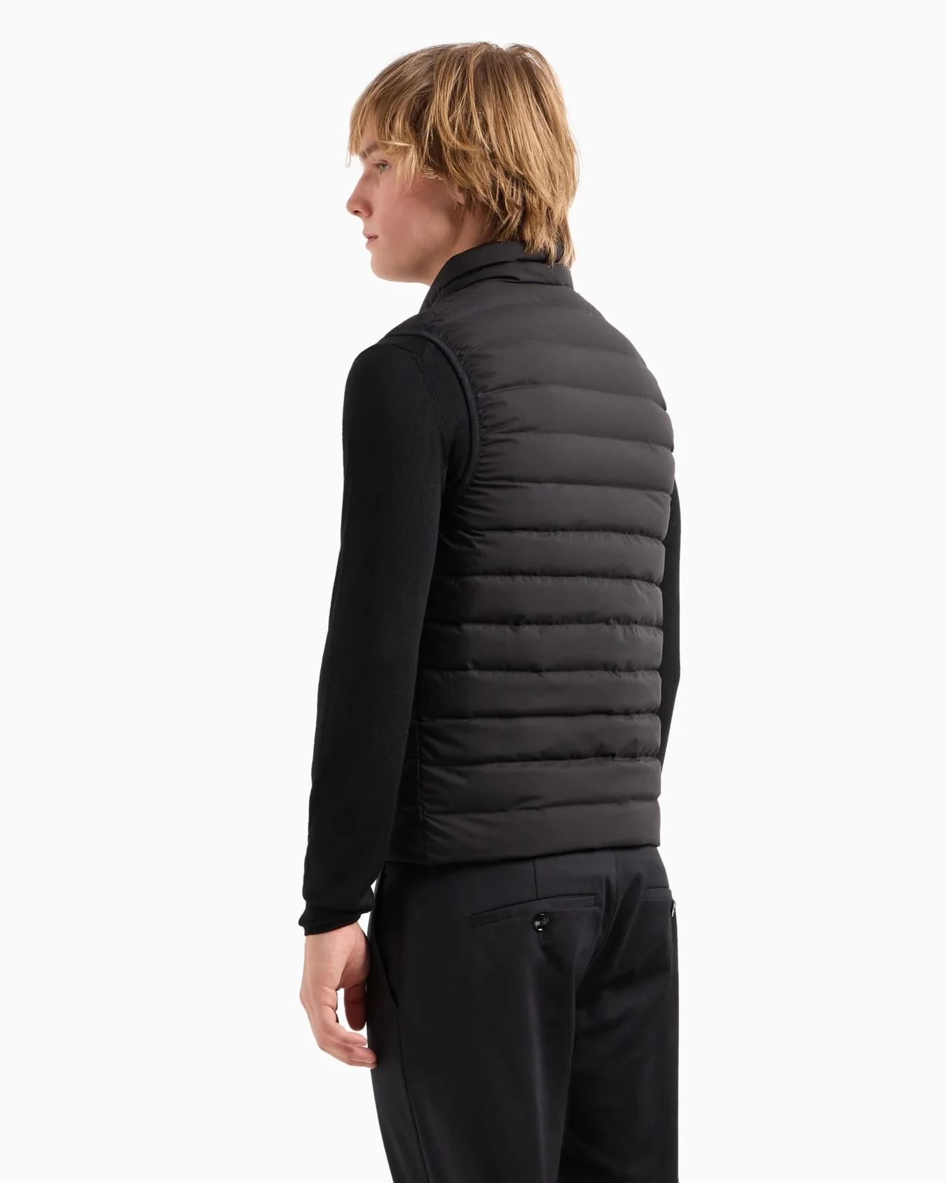 8N1BQ1 1NLRZ 0999-Nero ARMANI GILET - Image 4