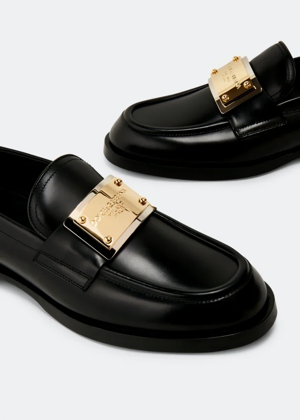 A30203 AB640 80999 DOLCE & GABBANA BLACK MEN SHOES - Image 3
