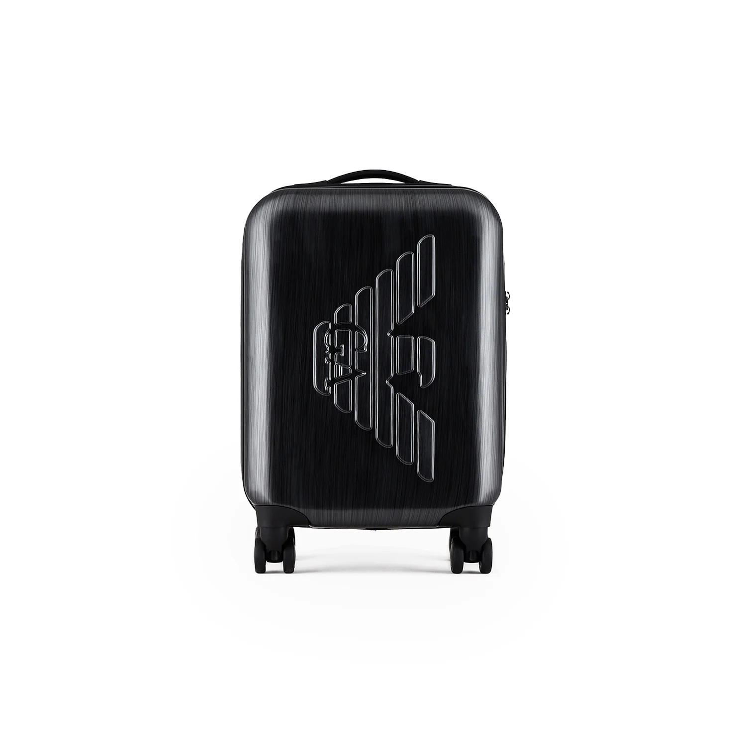 Abs Carry-On Bag With Oversized, Embossed Eagle