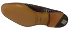 AGADIR DK BROWN BRAIDED GOATSK IN+GOATSKIN LEATHER SOLE - Image 5