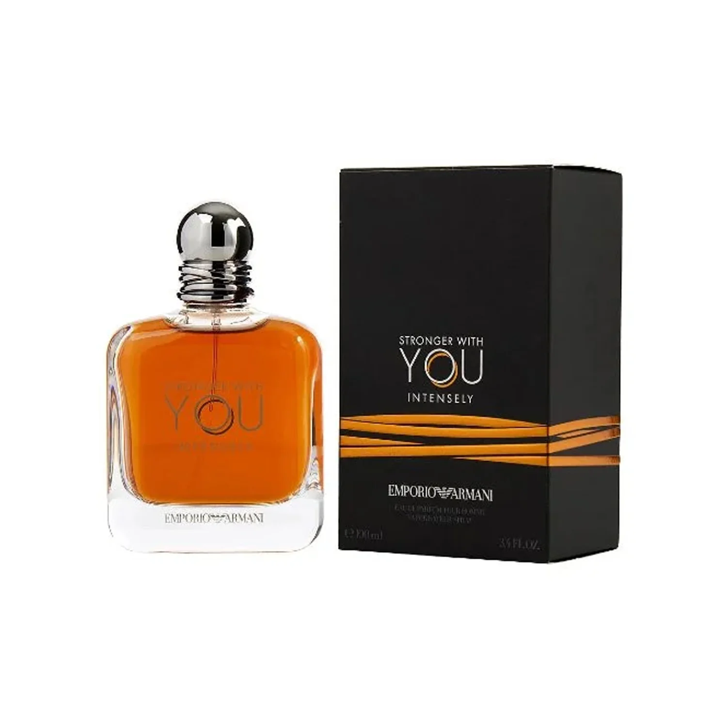 ARMANI STRONGER WITH YOU INTENSELY MEN EDP 100ML - Image 2