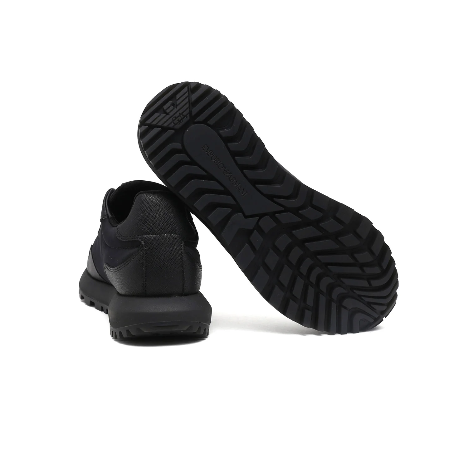 Asv Recycled Nylon Sneakers With Regenerated Saffiano Details - Image 4