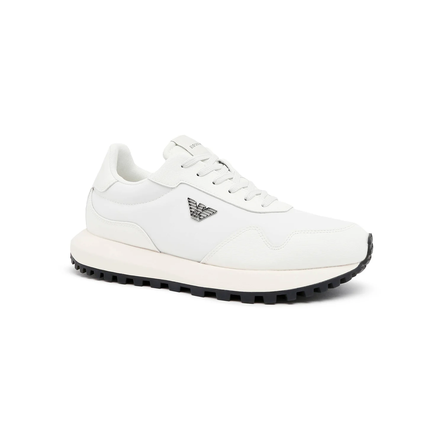 Asv Recycled Nylon Sneakers With Regenerated Saffiano Details - Image 6